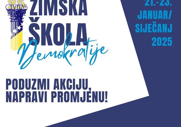 Prijavite se na Zimsku školu demokratije – Zimski kamp 2025