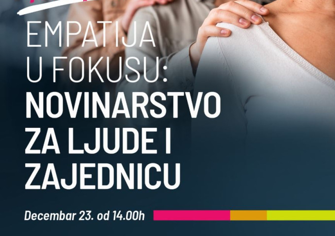 NVO meet-up: Empatija u fokusu: Novinarstvo za ljude i zajednicu