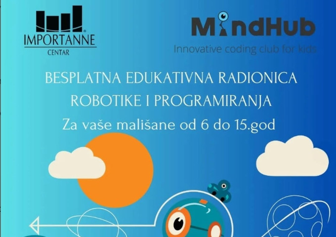 Mala škola programiranja za vaše mališane u @importanne_centar