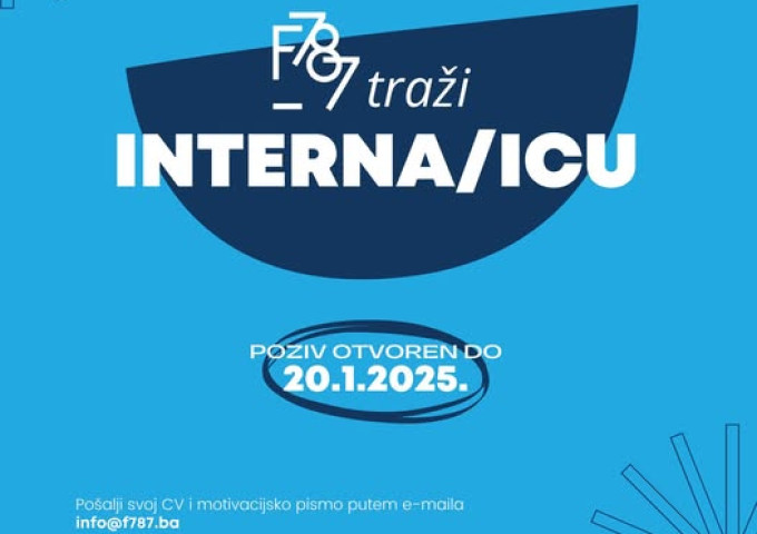 Fondacija 787 traži interna/icu !