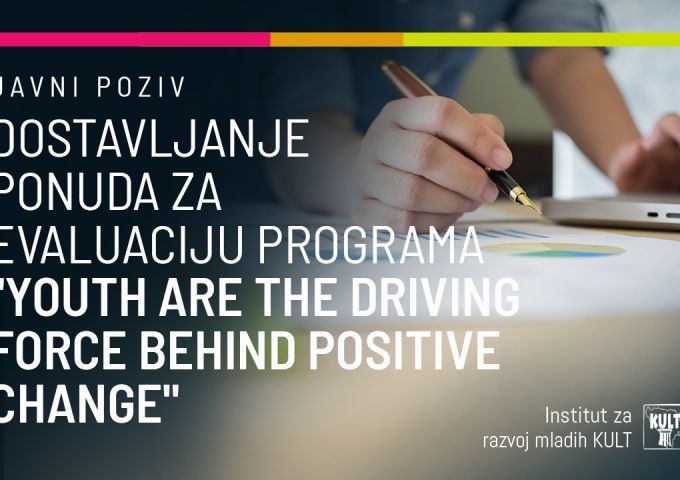 “Youth are the driving force behind positive CHANGE” / Mladi su pokretačka snaga pozitivne promjene