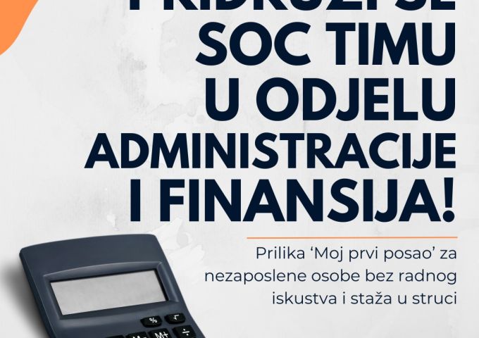 SOC proširuje tim u odjelu administracije i finansija