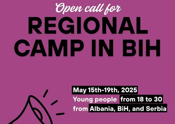 Otvorene prijave za Regionalni kamp u BiH! – podsjećanje
