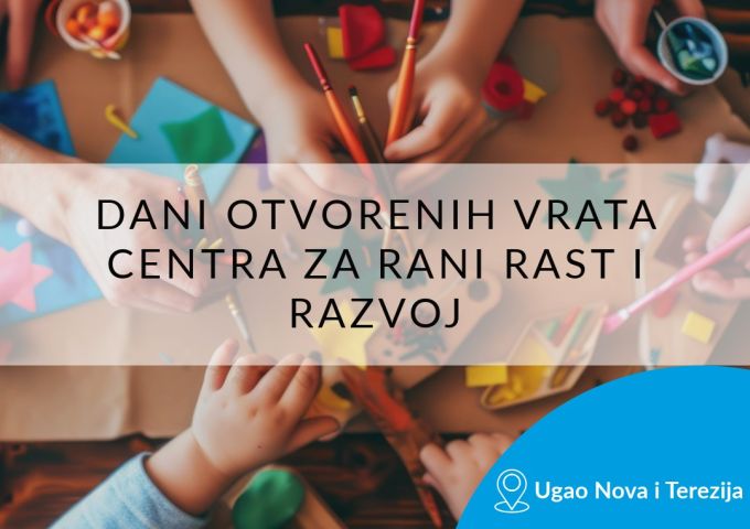 Dani otvorenih vrata | 19–21. maj | Centar za Rani Rast i Razvoj