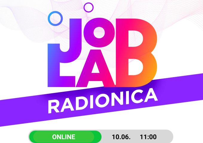 Prijavi se na online JobLab radionicu za srednjoškolce