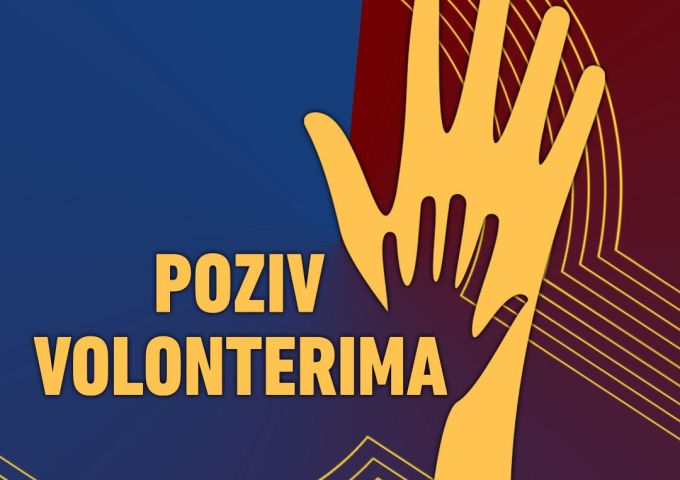 Poziv volonterima – Pridruži se timu!