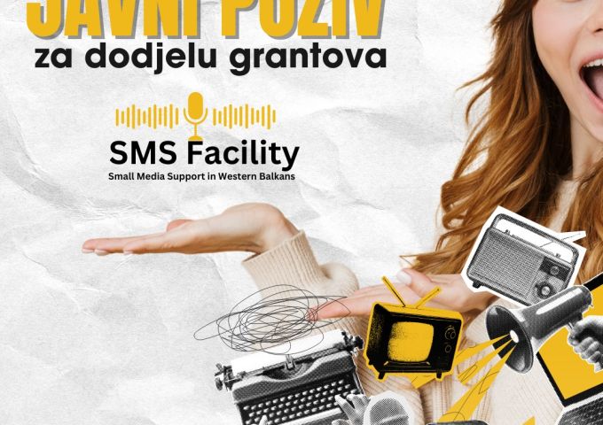 Javni poziv za dodjelu malih grantova za produkciju medijskog sadržaja