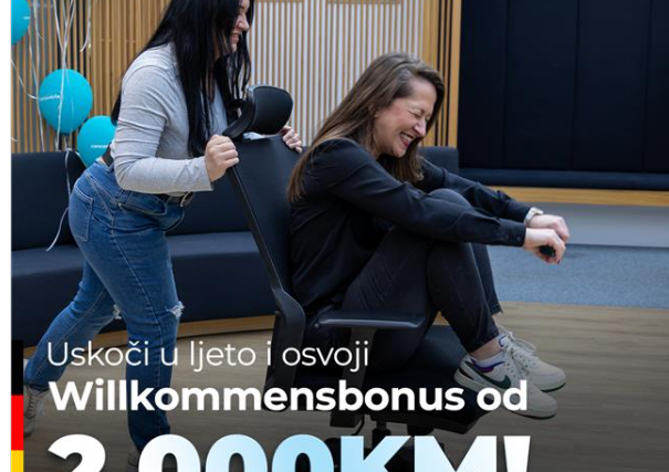 Uskoči u ljeto i osvoji Willkommensbonus od 2.000KM