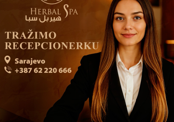 Prilika za posao: recepcionarka