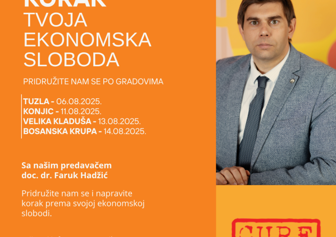 Poziv na radionicu: Korak po korak do tvoje ekonomske slobode
