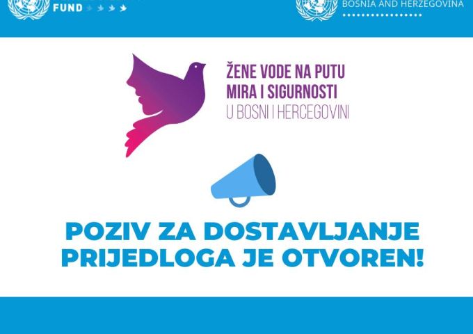 Otvoren je poziv za iskazivanje interesa u okviru projekta #ŽeneVodeBiH!
