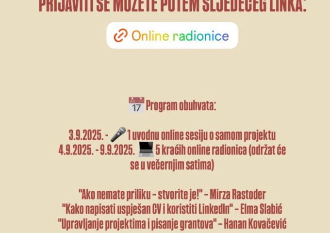 Pridruži se projektu “Mladi za Kozarac”!