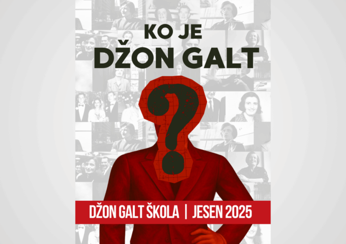 Prijave za Džon Galt školu su otvorene!