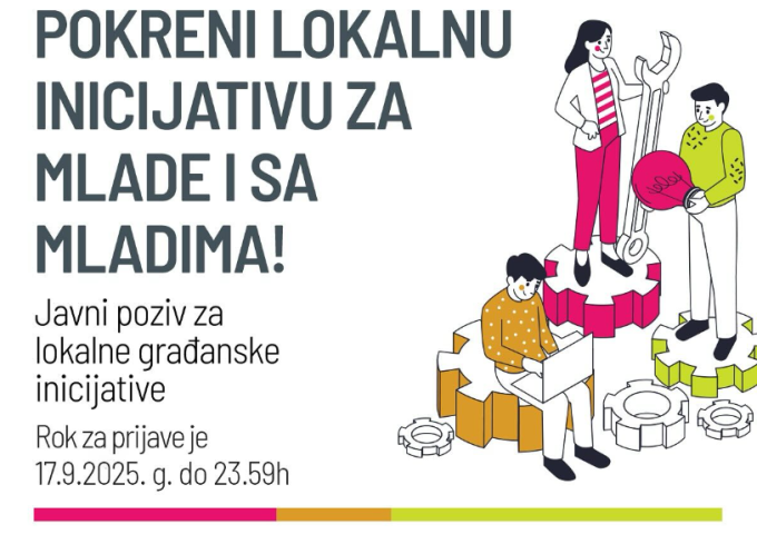 POKRENI LOKALNU INCIJATIVU ZA MLADE I SA MLADIMA!