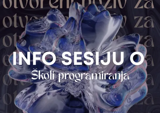 INFO SESIJA O ŠKOLI PROGRAMIRANJA