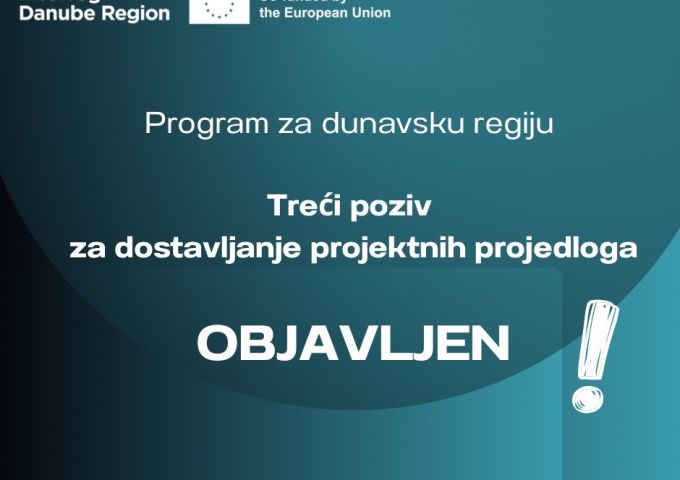 Dostupna nova mogućnost projektnog finansiranja kroz Program za dunavsku regiju