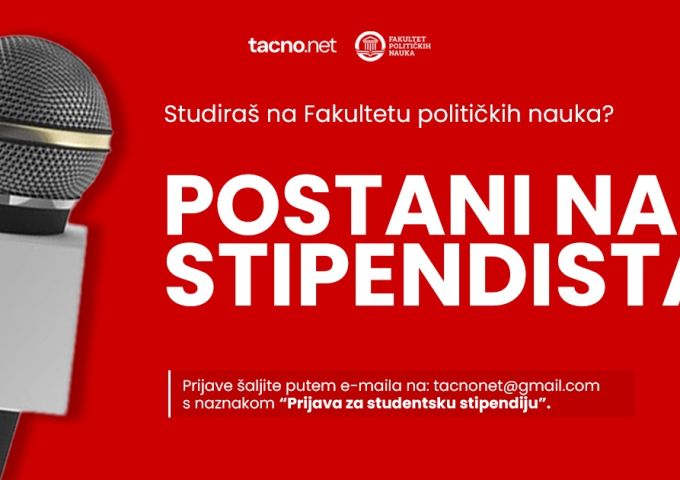 Poziv za dodjelu stipendija redovnim studnetima FPN-a Univerziteta u Sarajevu