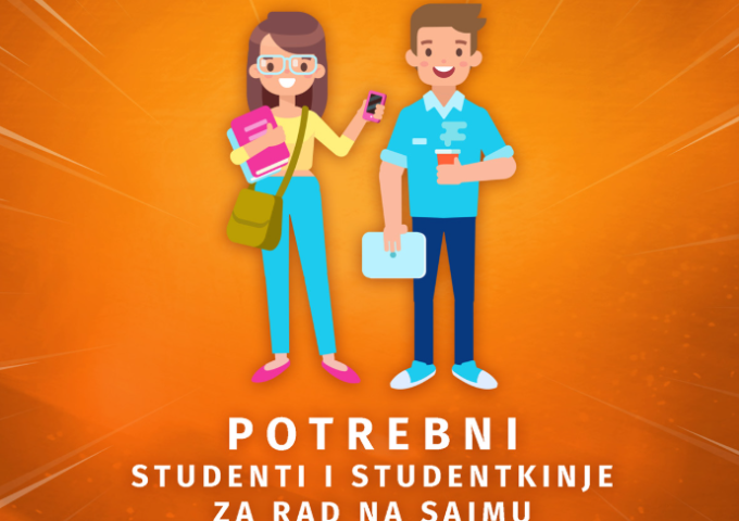 POTREBNI STUDENTI I STUDENTKINJE ZA RAD NA SAJMU KNJIGA!