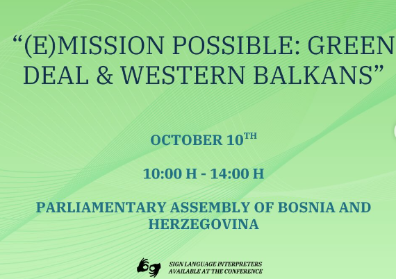 (E)mission Possible: Green Deal & Western Balkans