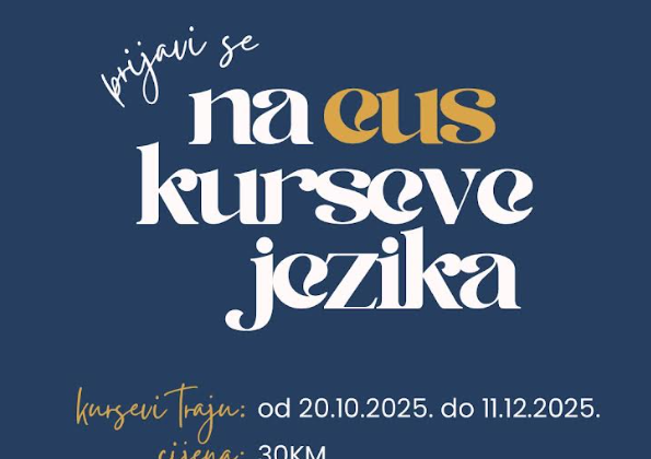 Prijavi se na EUS kurseve jezika!