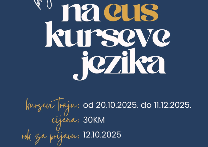 EUS Sarajevo vam nudi odličnu priliku za učenje