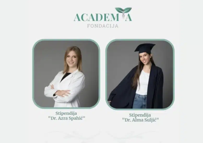 Konkurs za stipendije Dr. Azre Spahić i Dr. Alme Suljić: 3.500 KM uspješnim studenticama