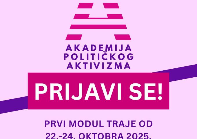 Prijavi se na Akademiju političkog aktivizma
