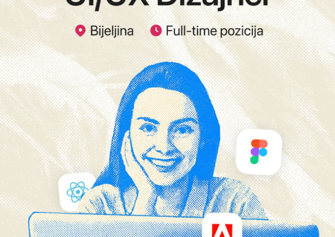 OGLAS ZA POSAO UI/UX DIZAJNER