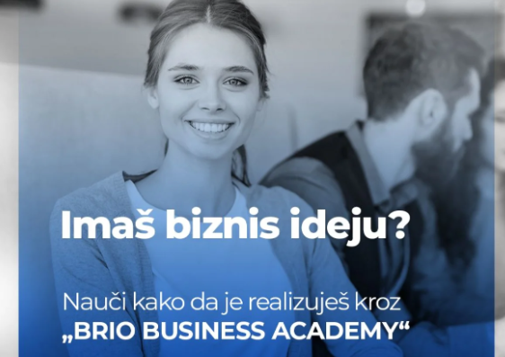 BRiO - Prilika da tvoja ideja postane biznis