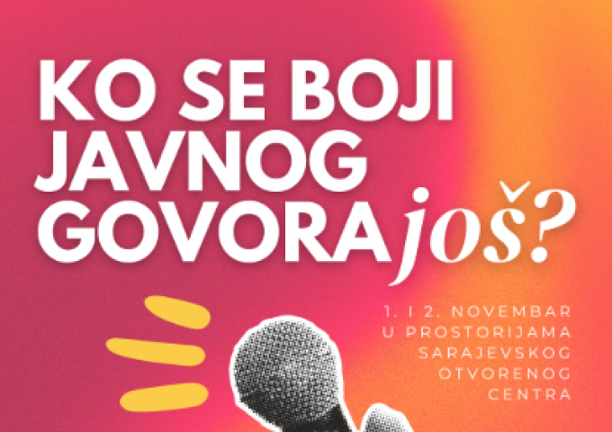 Dvodnevna radionica ”Javni govor – kroz čula, emocije i praksu”