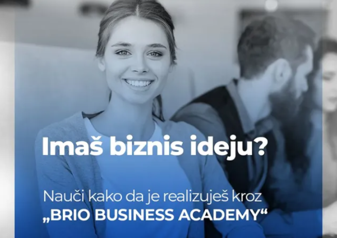 BRiO - Prilika da tvoja ideja postane biznis