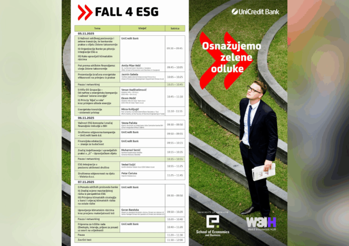 POZIV ZA STUDENTE I MLADE LIDERE – “Fall4ESG” AKADEMIJA