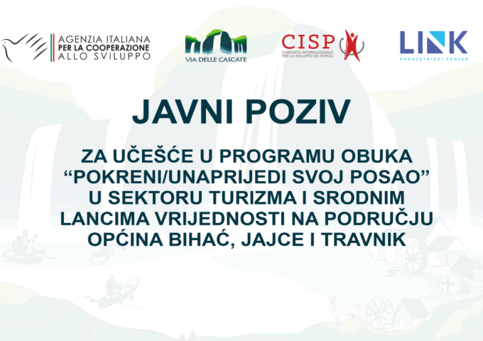 LINK Poduzetnički centar – „POKRENI/UNAPRIJEDI SVOJ POSAO“.