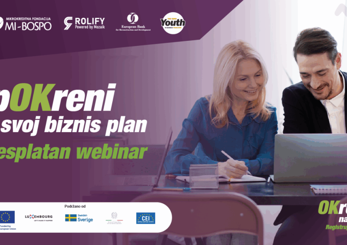 BESPLATAN WEBINAR: Kako da napraviš biznis plan koji će te dovesti do uspjeha?