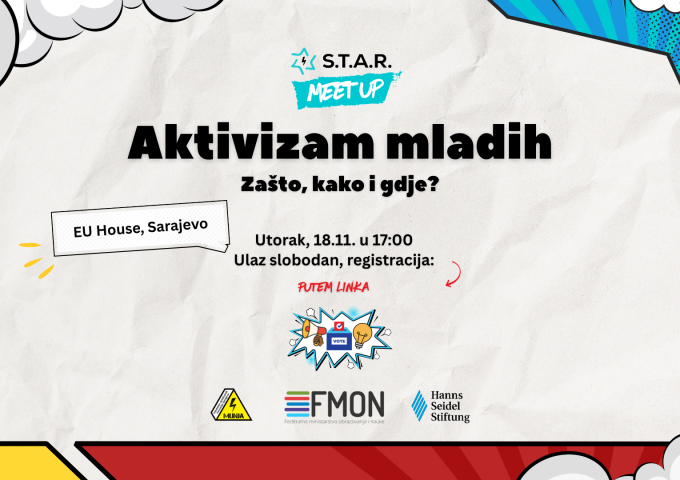 Meet up Sarajevo - Aktivizam mladih - Zašto, kako i gdje?