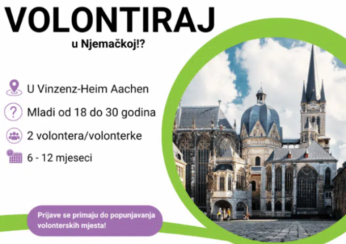 Prilika za mlade iz BiH – volontiraj u Njemačkoj!