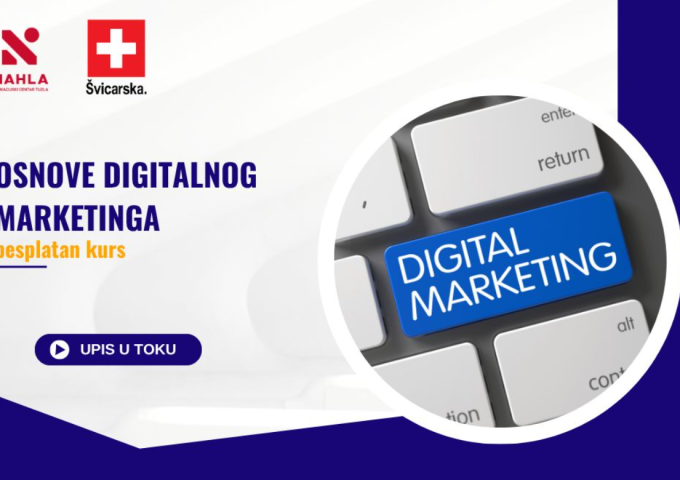 Besplatni online kurs: “Osnove digitalnog marketinga”