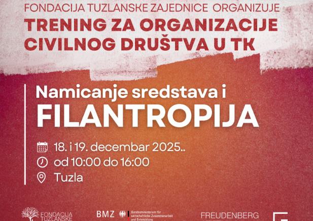 Trening za organizacije civilnog društva u TK