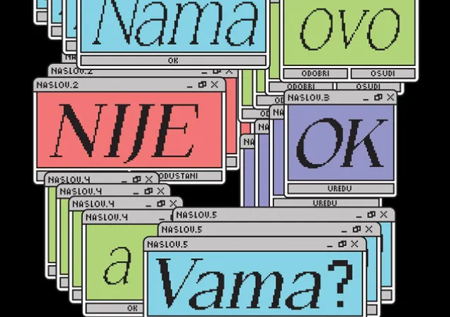 Nama ovo nije ok, a vama?-Izložba umjetnosti