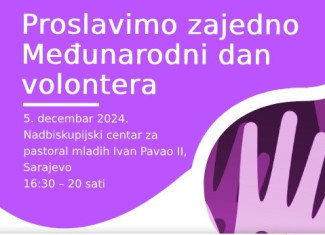 Proslavimo zajedno Međunarodni dan volontera