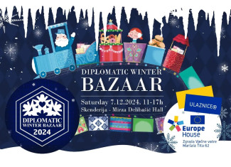 Diplomatski zimski bazar u Skenderiji