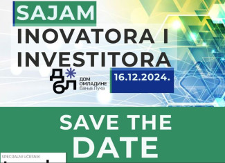 Sajam inovatora i investitora 16. decembra