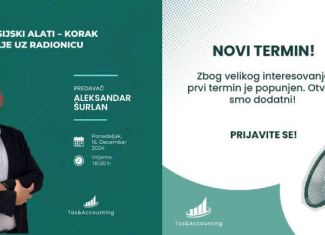 Radionica ( besplatna ) : Praktične vještine iz oblasti knjigovodstva i računovodstva (DVA TERMINA)