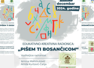 Edukativno-kreativna radionica: “Pišem ti bosančicom”