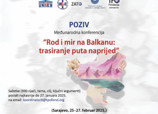 Međunarodna konferencija – ”Rod i mir na Balkanu: trasiranje puta naprijed”