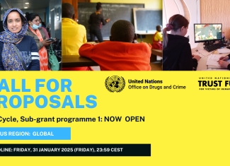 Open Global Call for Proposals – Short Term Assistance