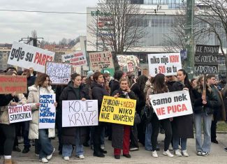 Održani mirni protesti studenata u Sarajevu
