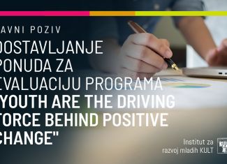 “Youth are the driving force behind positive CHANGE” / Mladi su pokretačka snaga pozitivne promjene