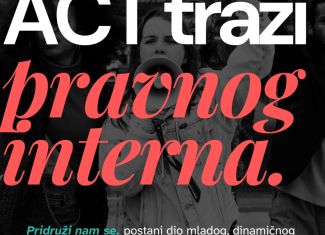 Fondacija ACT u potrazi za pojačanjem!