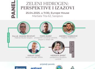 Stručna panel diskusija u Sarajevu: Zeleni hidrogen, perspektive i izazovi